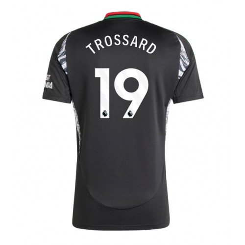Echipament fotbal Arsenal Leandro Trossard #19 Tricou Deplasare 2024-25 maneca scurta Echipament fotbal Arsenal Leandro Trossard #19 Tricou Deplasare 2024-25 maneca scurta